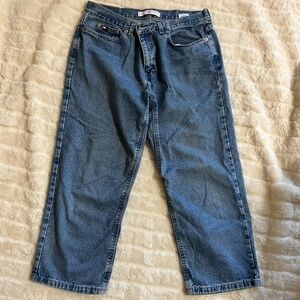 Tommy Hilfiger Women''s Cropped Jeans-Baggy